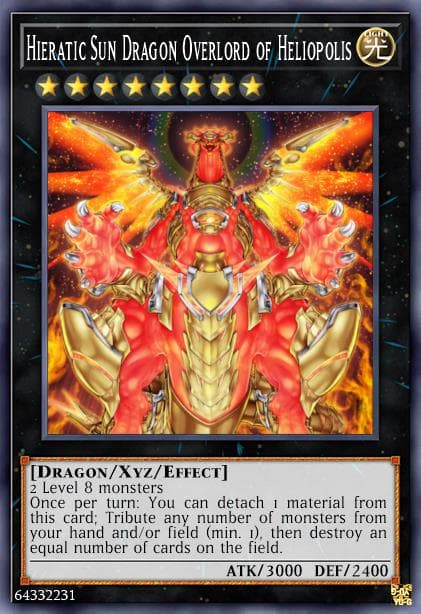 Hieratic Sun Dragon Overlord of Heliopolis