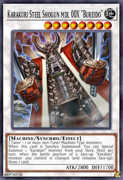 Karakuri Steel Shogun mdl 00X "Bureido"