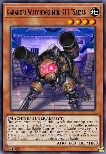 Karakuri Watchdog mdl 313 "Saizan"